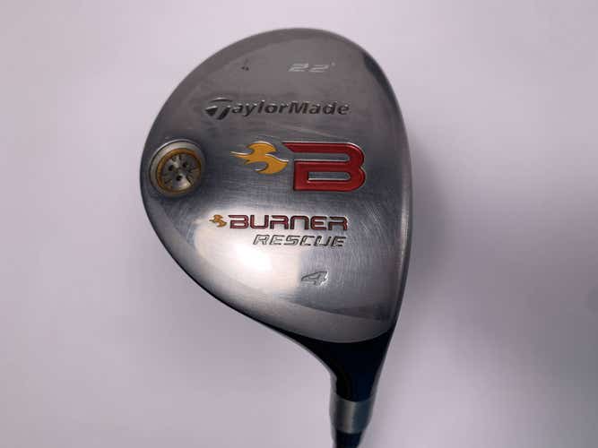 TaylorMade Burner Rescue 2008 4 Hybrid 22* REAX 60g Regular Graphite Mens RH