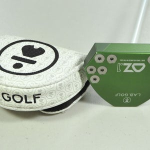 LAB Golf OZ.1 Green 35" 75* Putter RH GEARS Graphite with Head Cover  #204317