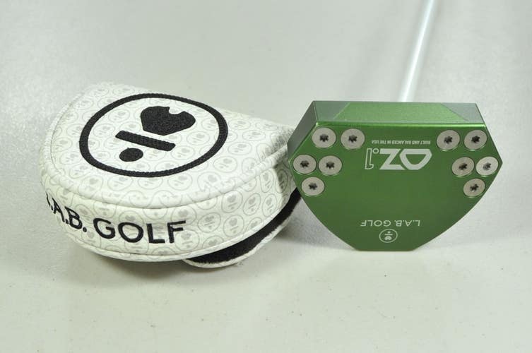 LAB Golf OZ.1 Green 35" 75* Putter RH GEARS Graphite with Head Cover  #204317