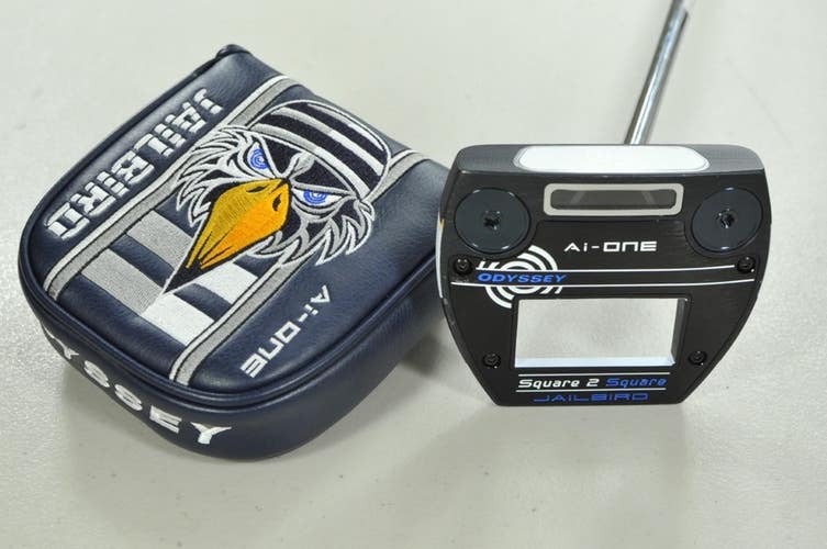 Odyssey Ai-ONE Square 2 Square Jailbird 35" Putter Right SL 90 Steel # 202862