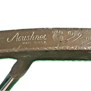 Acushnet 35A Bullseye Light Blade Putter Fluted Steel 34.5" RH LH Original Grip