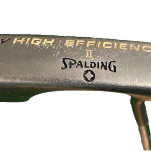 Spalding High Efficiency II Blade Putter 2* RH Steel 35" Original Vintage Grip