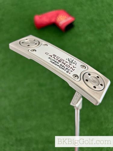 Titleist Scotty Cameron Super Select Newport 2 Plus+ 34 Putter w Headcover