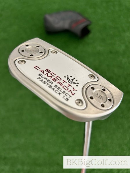 Titleist Scotty Cameron Super Select Fastback 1.5 34 Putter w Headcover