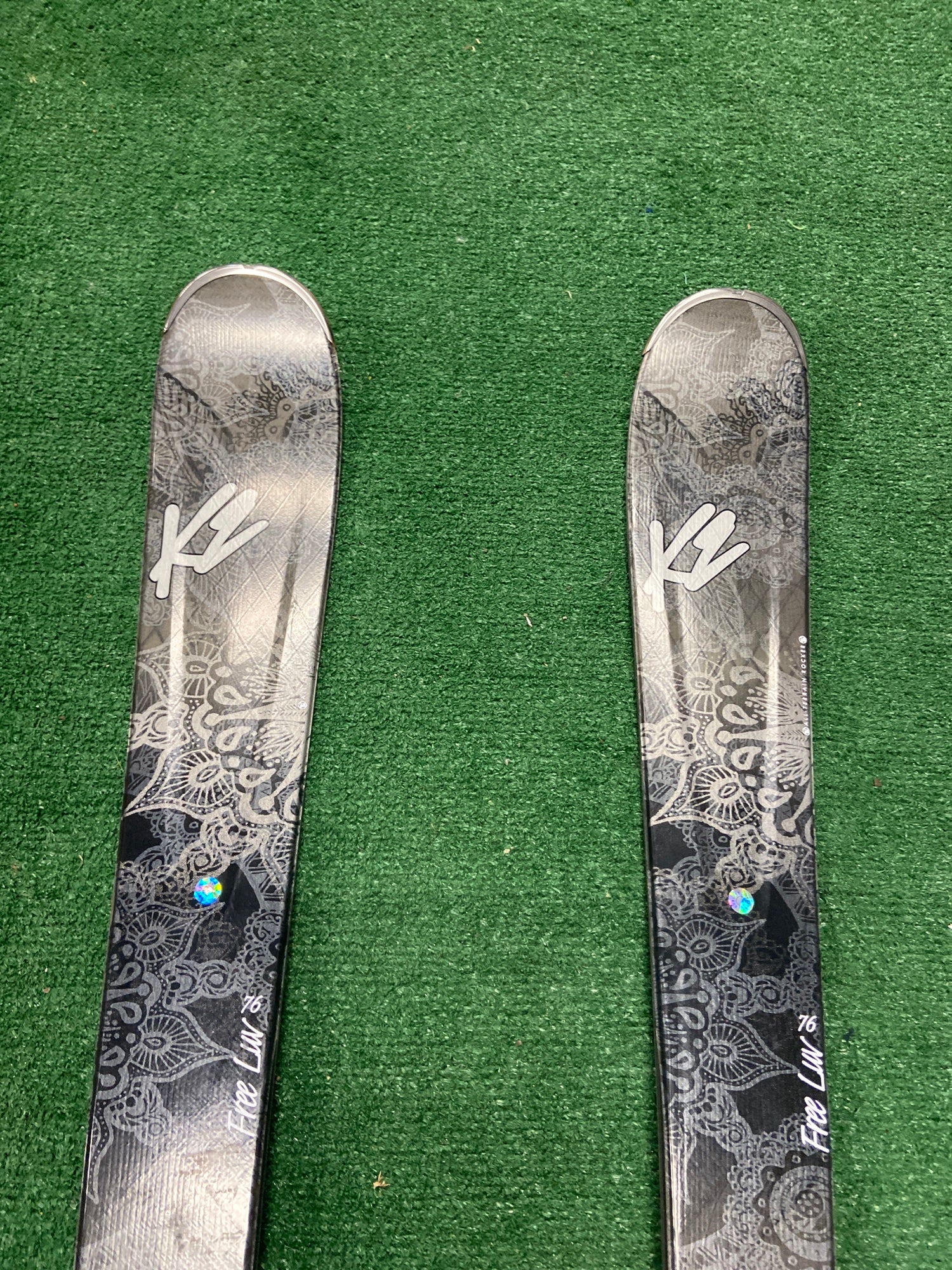 K2 Free Luv 76 142cm Skis | Marker Bindings | SidelineSwap