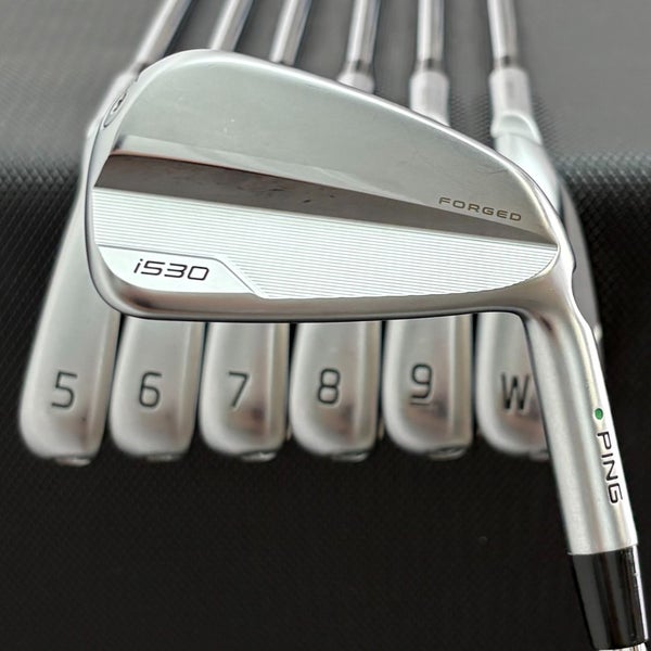 PING I530 IRON SET 4-W GREEN DOT +1"