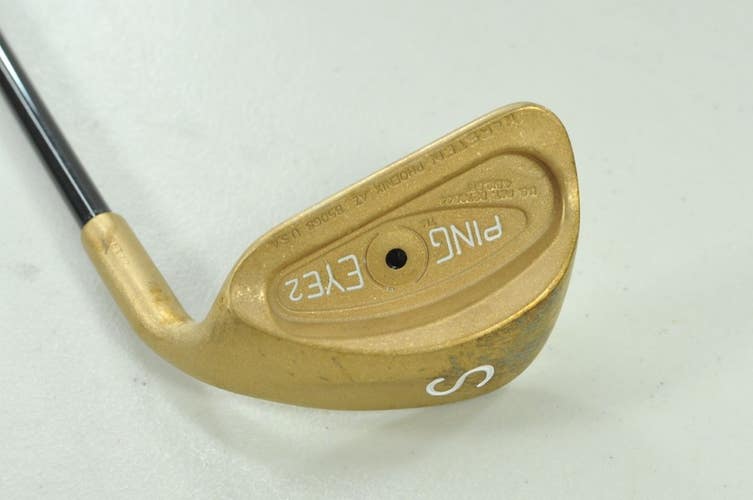 Ping Eye 2 Beryllium Copper SW Sand Wedge Black Dot Right KBS Tour Steel #204268