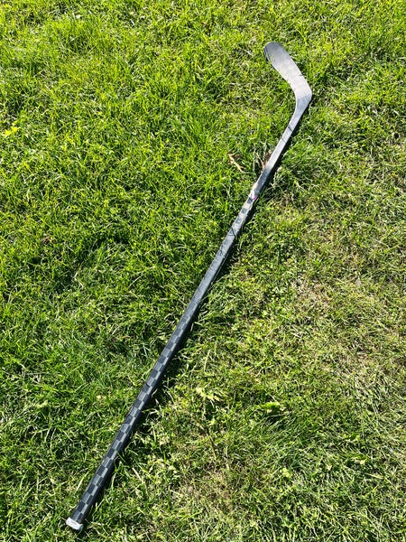 Senior PRO Stock Hockey Sticks  Zegras pro curve left hand Hockey Stick Toe Pattern Pro Blackout