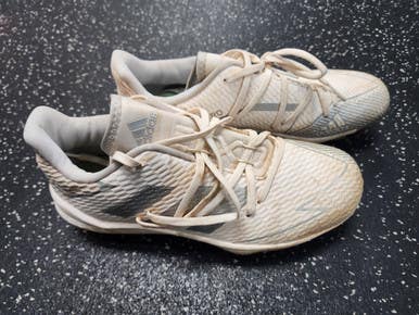 Used Adidas ADIZERO BB/SB Cleats White Senior 7.5 11849-S000032725