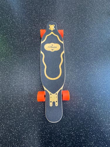 Used Loaded Complete Skateboard Black Long 11849-S000032710