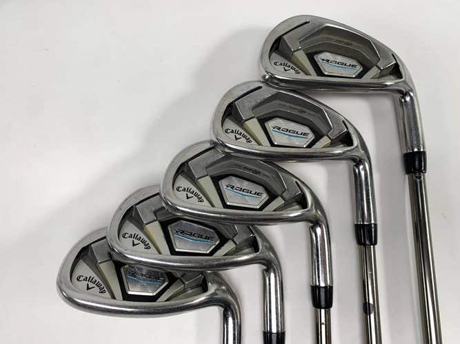 Callaway Rogue Iron Set 7-PW+AW UST Mamiya Recoil ESX 460 F2 Senior RH