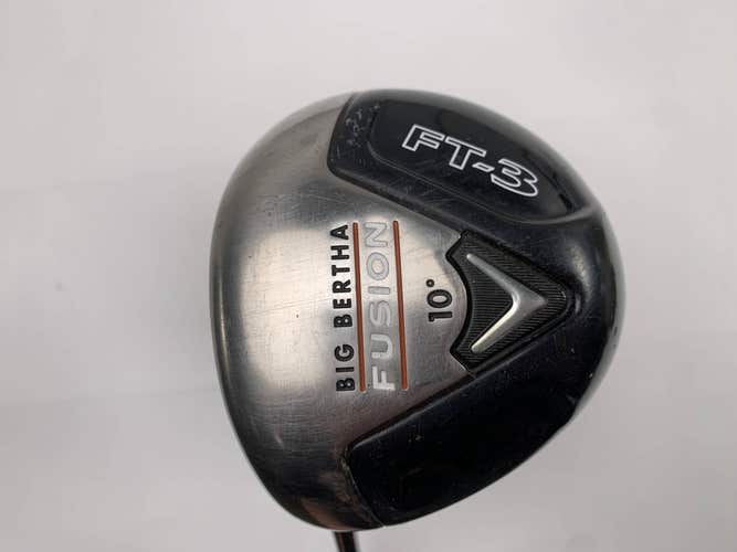 Callaway Fusion FT-3 Driver 10* Mitsubishi Rayon Diamana 65 Stiff LH
