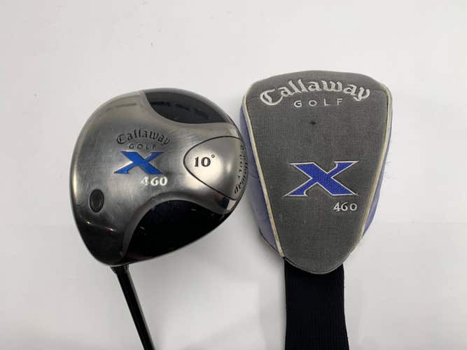 Callaway X 460 Driver 10* Fujikura 65g Stiff Graphite Mens LH HC