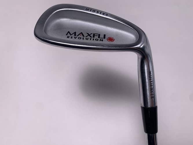 Maxfli Revolution Midsize Pitching Wedge PW Dynalite Gold S300 Stiff Mens RH