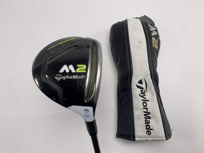 TaylorMade M2 2019 5 Fairway Wood 18* M2 REAX Regular Graphite Mens RH HC