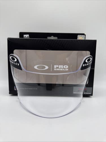 Oakley Pro Shield Clear Riddell SpeedFlex Football Helmet Visor Eye - Visor Only