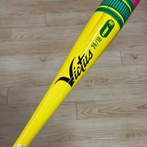 2024 Victus Vibe Alloy Bat USABat Certified (-10) Alloy 18 oz 28" (Used)