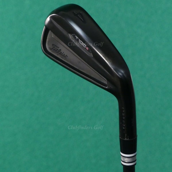 Titleist 2021 T100s Black Forged Single 4 Iron AMT Black Onyx S300 Steel Stiff