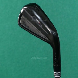 Titleist 2021 T100s Black Forged Single 6 Iron AMT Black Onyx S300 Steel Stiff