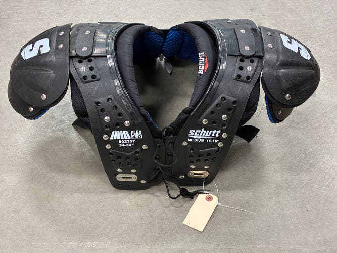 Medium Schutt Mid Flex 4.0 Shoulder Pads (Used)