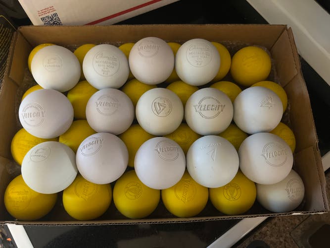 30 Assorted Lacrosse Balls (New and Lightly used)