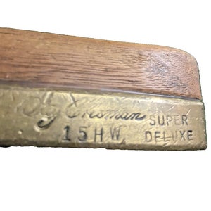 Otey Crisman 15HW Super Deluxe Putter 35 Hickory Shaft RH Early Vintage Model