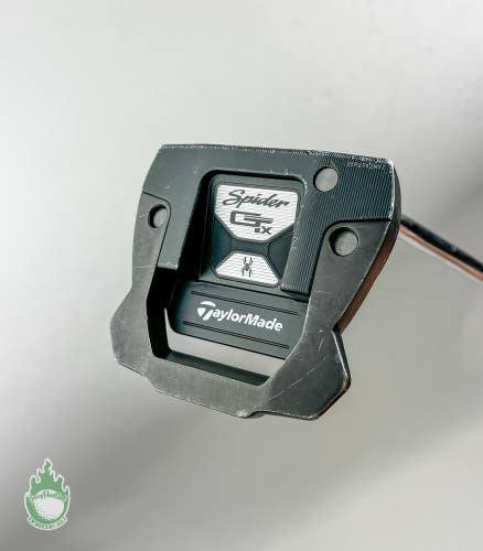 Used Right Handed TaylorMade Spider GTX Black 34" Putter Steel Golf Club