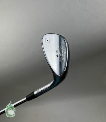 Used Titleist Vokey SM7 F Grind Chrome Wedge 56*-14 Wedge Steel Golf Club