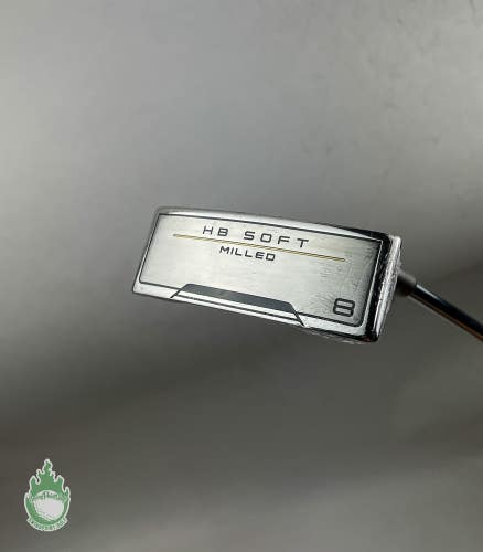 New Right Handed Cleveland HB Soft Milled 8 33.5" Putter Steel Golf Club