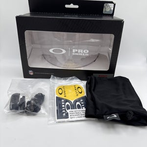 Oakley Pro Shield Clear Riddell SpeedFlex Football Helmet Visor Eye - Complete