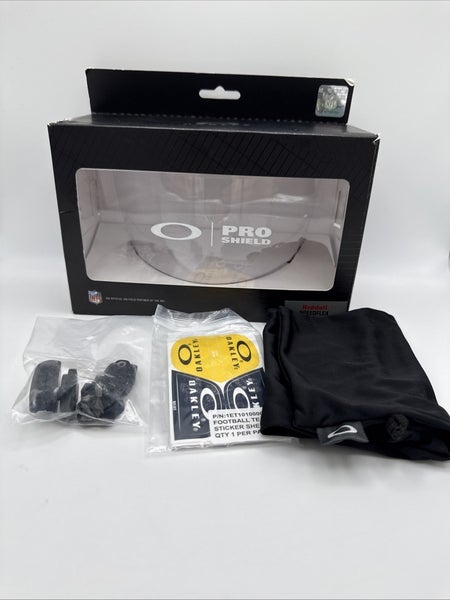 Oakley Pro Shield Clear Riddell SpeedFlex Football Helmet Visor Eye - Complete