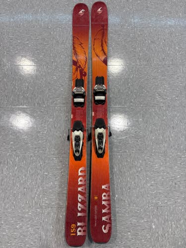 Blizzard Samba 159 cm Skis | Marker Squire 11 Bindings (Used)