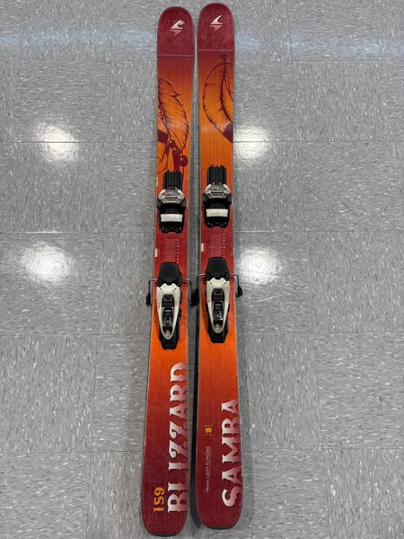 Blizzard Samba 159 cm Skis | Marker Squire 11 Bindings (Used)