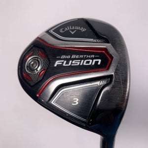 Callaway Big Bertha Fusion 2016 3 Fairway Wood 15* Recoil ES 450 F2 Senior RH