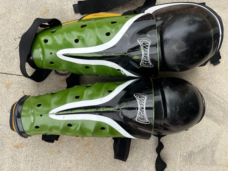 Senior Mission 15" Shin Pads (Used)
