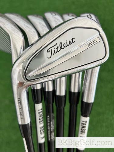 LH Titleist T200 23 Forged Iron Set 4-P / Tensei Red Regular Graphite