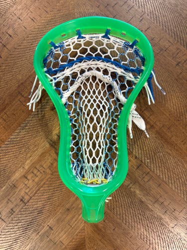 STX Stallion 1K Prism Slime Green Head (only) Strung w/ Hero Mesh