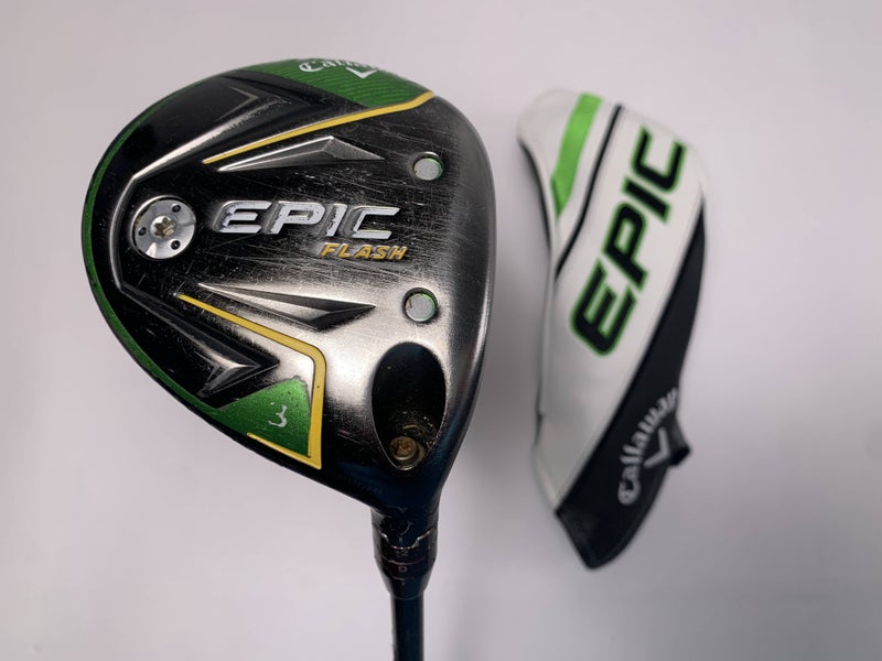 Callaway EPIC Flash 3 Fairway Wood 15* Fujikura Vista Pro 45 R2 Senior RH HC