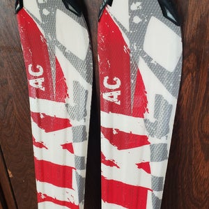 130cm Jr./Kids Skis VOLKL AC UNLIMITED with Jr. Marker 4.5 Adjustable Bindings *USED* CLEANED