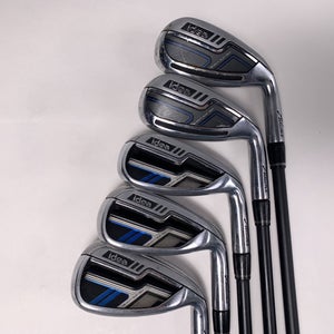 Adams Idea 2014 Iron Set 6-PW Bassara 55x5ct 55g Senior Graphite Mens RH