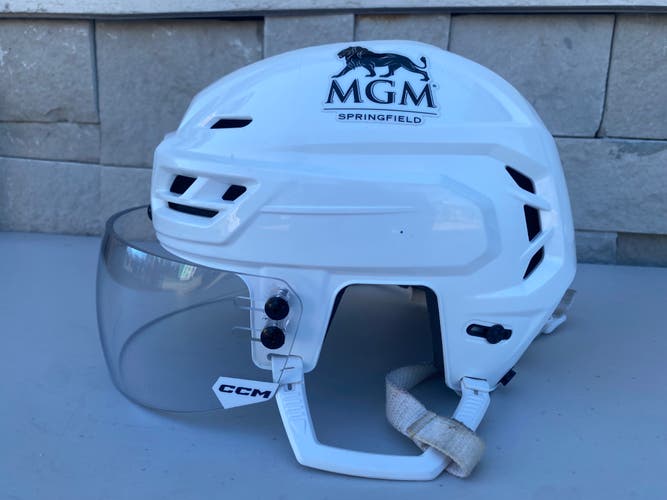 CCM Resistance Pro Stock Hockey Helmet Visor Combo Medium 5160