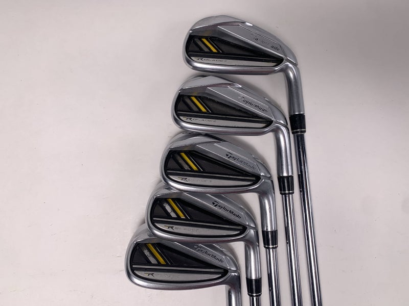 TaylorMade RocketBladez Iron Set 6-PW RocketFuel 85g Stiff Steel Mens RH