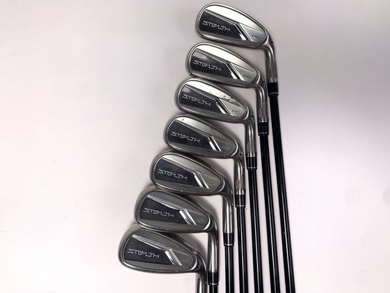 TaylorMade Stealth HD Iron Set 5-PW+GW Fujikura Ventus Red 6R Regular RH