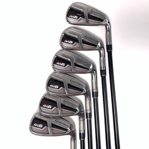 TaylorMade M6 Iron Set 5-PW Fujikura Atmos 5A Senior Graphite Mens RH