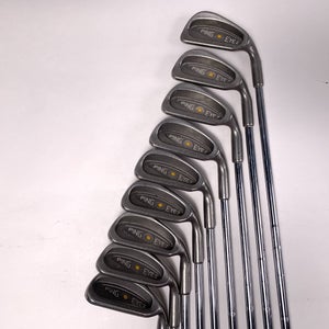 Ping Eye 2 Iron Set 3-PW+SW Gold Dot 4* Flat Karsten ZZ-Lite Regular Mens RH