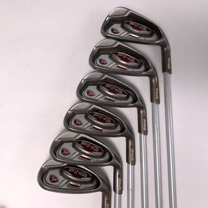 Ping Faith Iron Set 7-PW+GW+SW Red Dot 1* Flat ULT200 Ladies Graphite Womens RH