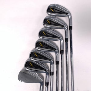 TaylorMade RocketBladez Iron Set 5-PW+GW RocketFuel Regular Steel Mens RH