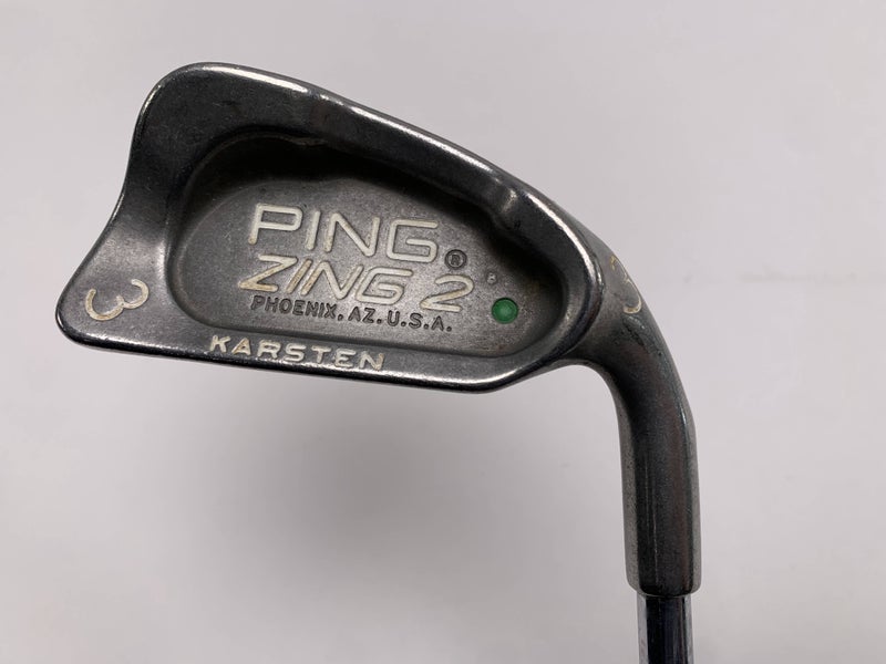 Ping Zing 2 Single 3 Iron Green Dot 2* Up Karsten Regular Steel Mens RH