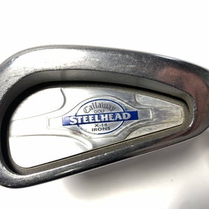 Callaway X-14 Single 4 Iron Steelhead X-14 Gems Regular Steel Mens RH