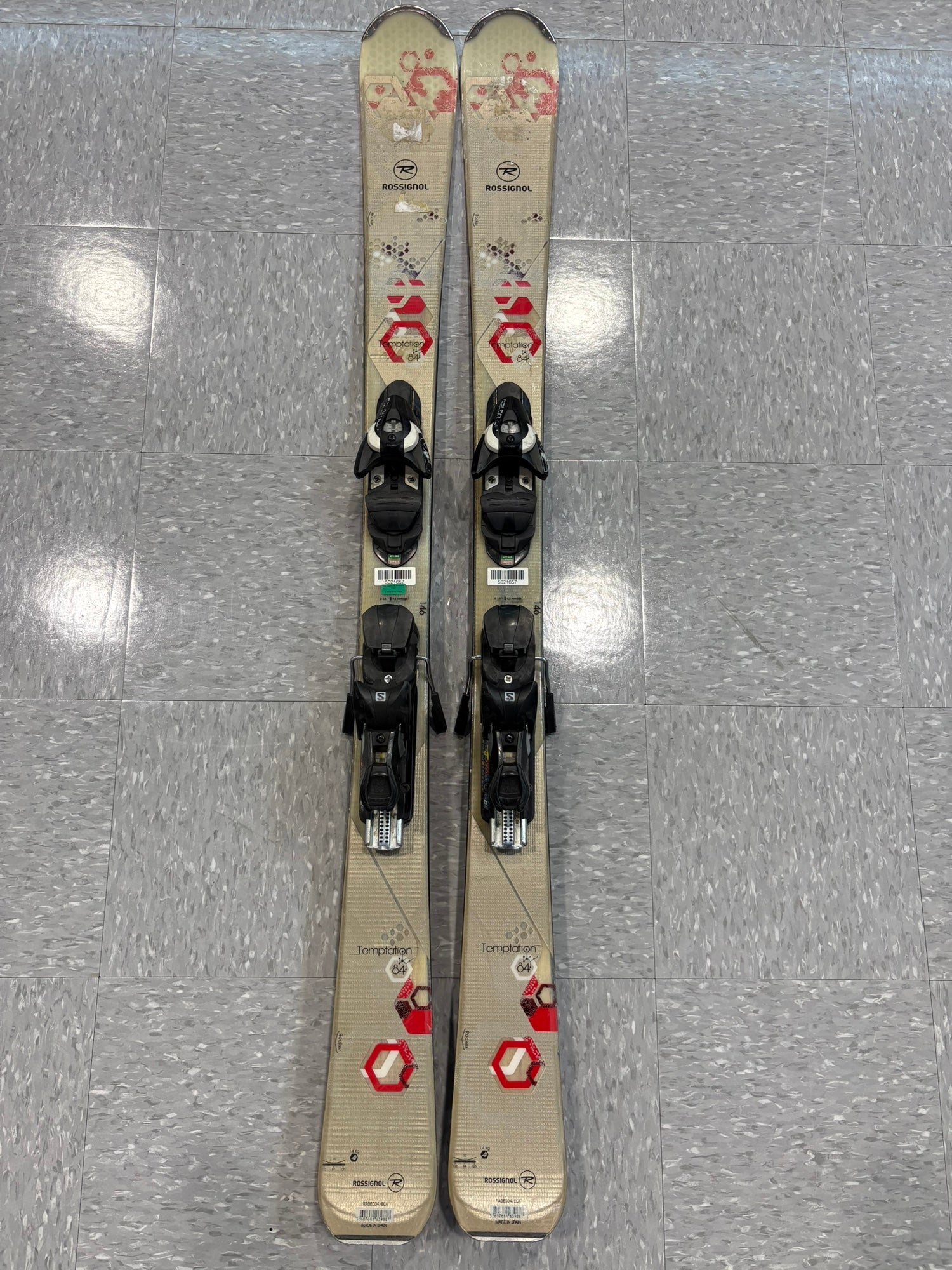 ロシニョール Temptation 77 152cm ビンディング付